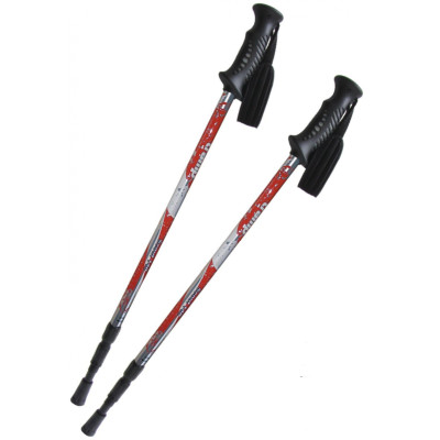 Трекінгові палиці Tramp Scout 140 Alu 6061 червоні (пара)