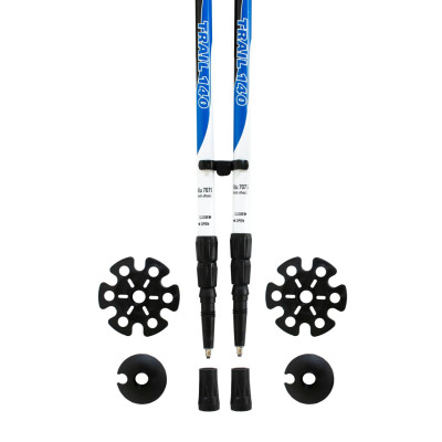 Трекінгові палиці Tramp Trail 140 Alu 7075 сині (пара)