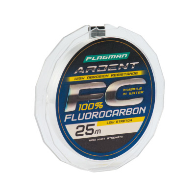 Флуорокарбон Flagman ARDENT FLUOROCARBON 25m 0,55mm КП Флуорокарбон Flagman ARDENT FLUOROCARBON 25m 0,55mm КП
